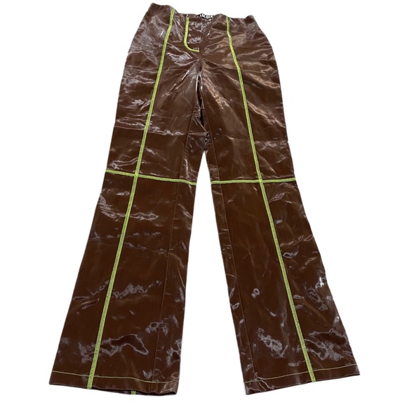 I.AM.GIA Callisto Faux Leather Contrast Stitch Pant - Picture 2 of 9